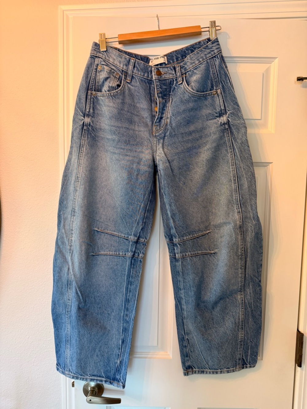 We The Free, Mid Rise Barrel Jean Women’s Size 25